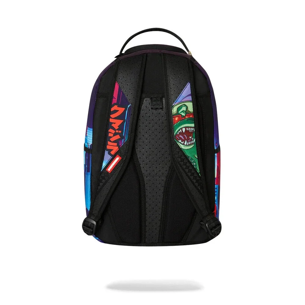 Sprayground Bearzilla DLXR B7540 Backpack Unisex Large Multi Laptop Sleeve GBS80